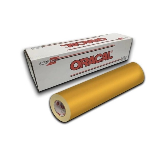 2 Pack 12"x 1 Yard Oracal 651 GOLDEN YELLOW & SIGNAL YELLOW Cricut Craft Vinyl - Picture 4 of 4